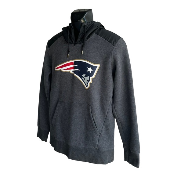 MENS NIKE NEW ENGLAND PATRIOTS NFL 50TH GOLD COLLECTION HOODIE 
SWEATSH…‎ - Picture 5 of 17